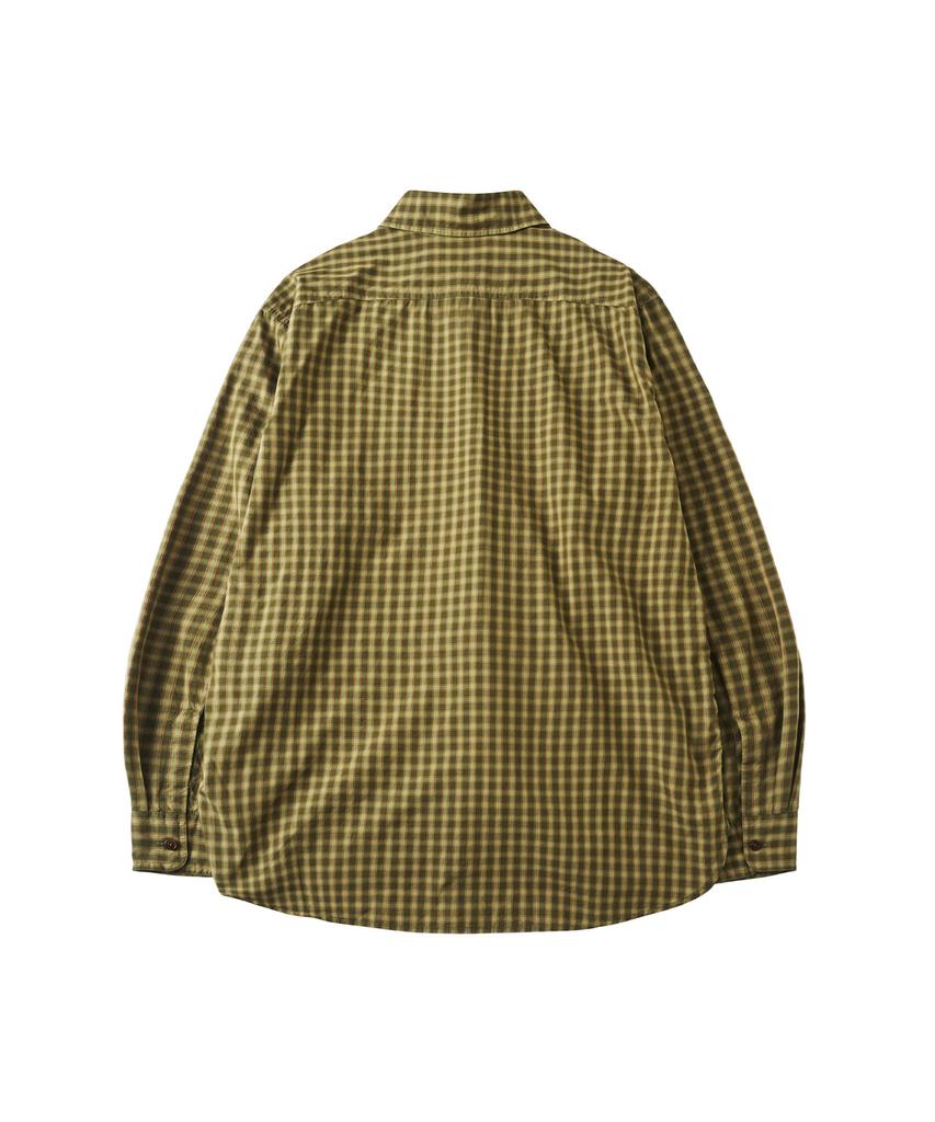 Digeule Le Mare Check Shirt Olive
