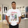 I Believe In Santa Paws T-Shirt, Christmas Dog Shirt, Santa Paws Shirt