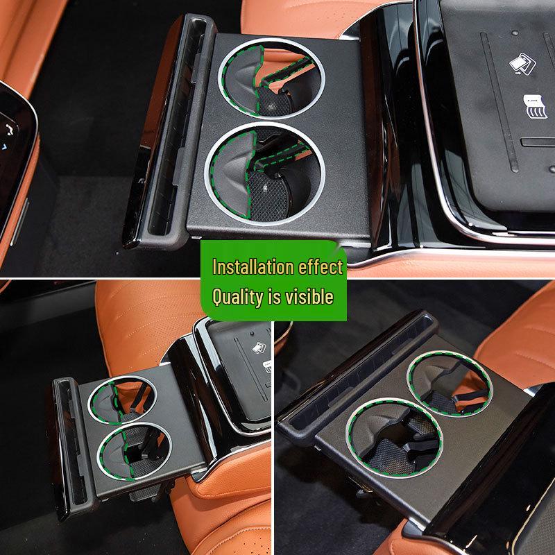 Zadní klip na držák nápojů pro Mercedes-Benz GLC, Třídu E, Třídu S, loketní opěrku EQS