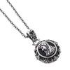 Artemis Classic Maria Coin Pendant (acp0329) - Men's Silver Accessory, Brand Jewelry, 925 Sterling Silver