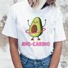 Avokado T-skjorte Klær Grunge Mann Femme Kawaii T-skjorte 90-talls Topp Ulzzang Grafisk T-skjorte Dame T-skjorter