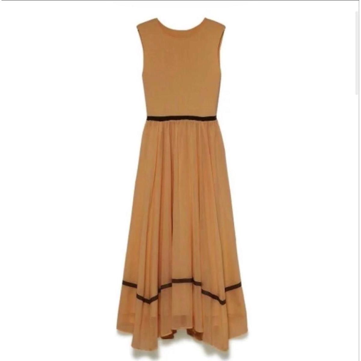Lily Brown Knit Docking Dress Camel