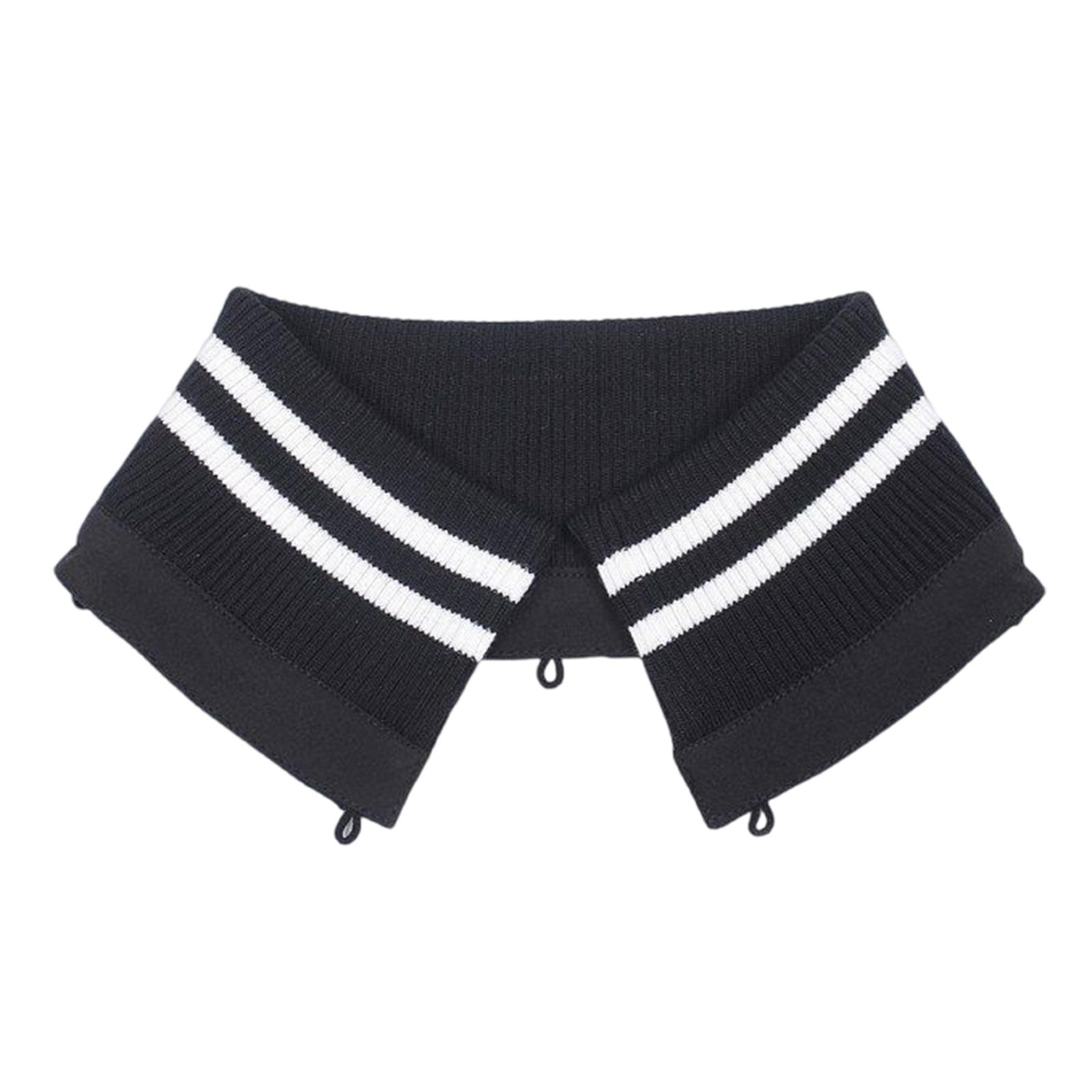 

Полосатая съемная защита воротника для пуховиков защищает от грязи и износа. Защита воротника для зимней одежды. C