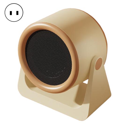 

Yousheng Portable Desktop Heater Small Fan Heater Bedside Space Heater for Office Bedroom Tip-Over & Overheat Protection Fast Heating Personal Warmer US Plug бежевый