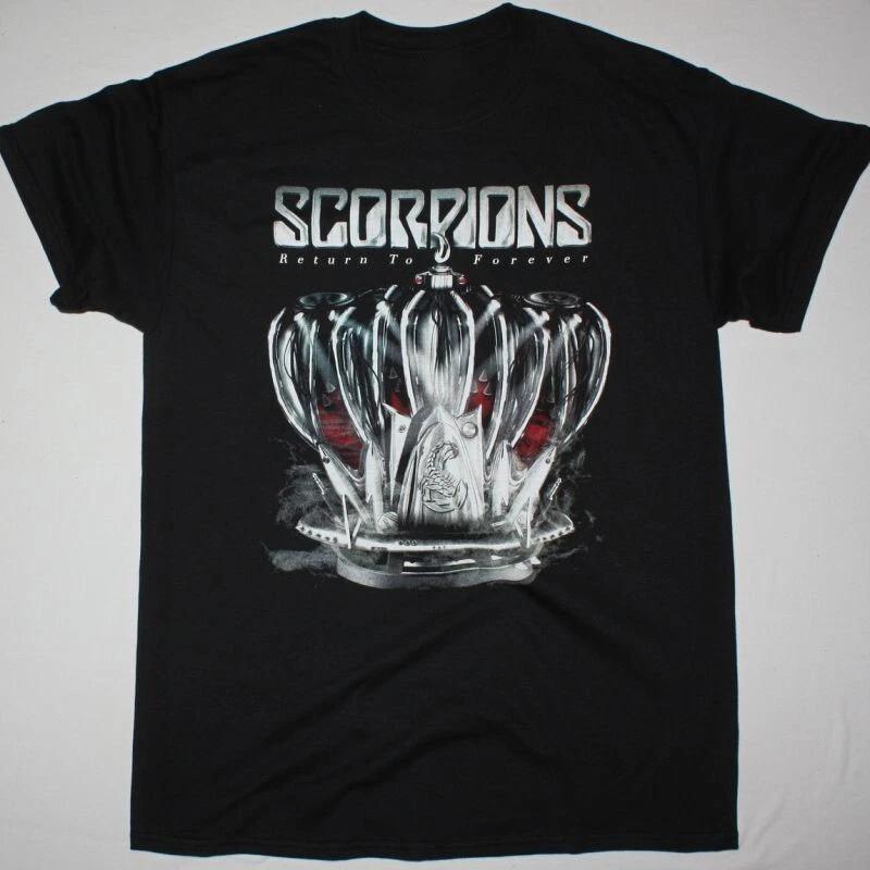 

SCORPIONS RETURN TO FOREVER Shirt Black Unisex All Size S-5XL E1674 M