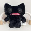 22cm Cartoon Funny Ugly The Block Monster Plushies Rainbow Crazy Rabbit Monster With Tooth Stuffed Monster Peluche Xmas Gifts