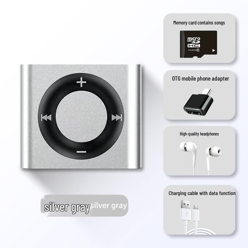 Portable Mini MP3 Player for High School Students - Music & English Listening