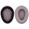 Geekria QuickFit Earpads Compatible with JLab JBuds Lux ANC Wireless Protein Headphones, Leather/Purple