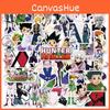Wytrzymałe Wodoodporne 50 szt. Naklejek Hunter X Hunter Do Twoich Projektów DIY