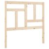 VidaXL Headboard 95.5x4x100 Cm Solid Pine Wood 818950