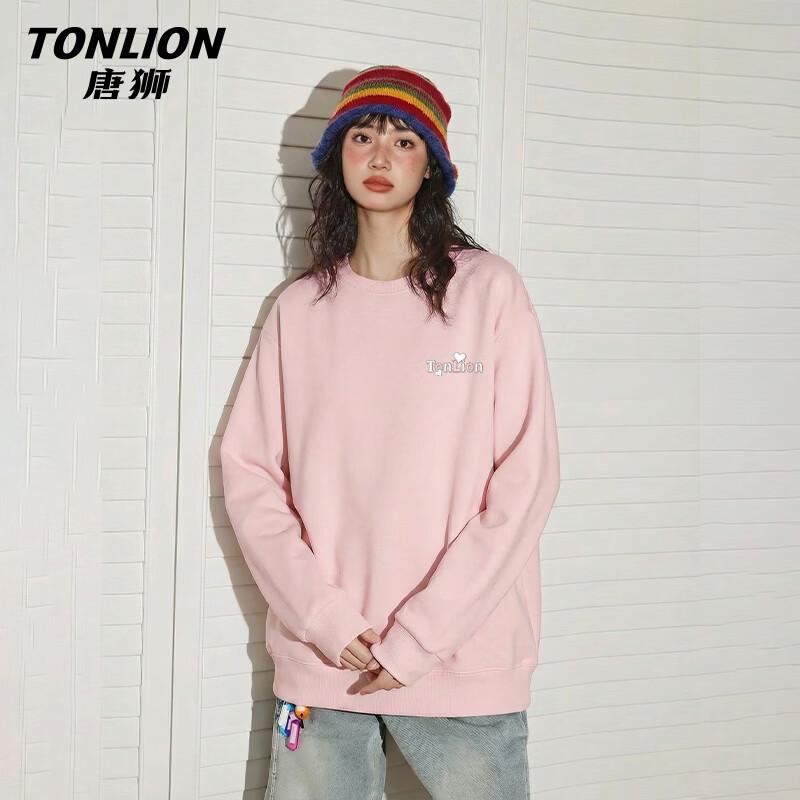 TonLion Women's Long Sleeve Crewneck Sweatshirt