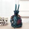 Ethnische Spitze Eimer Handtasche - Damen Koreanische Einfarbige Abendtasche
