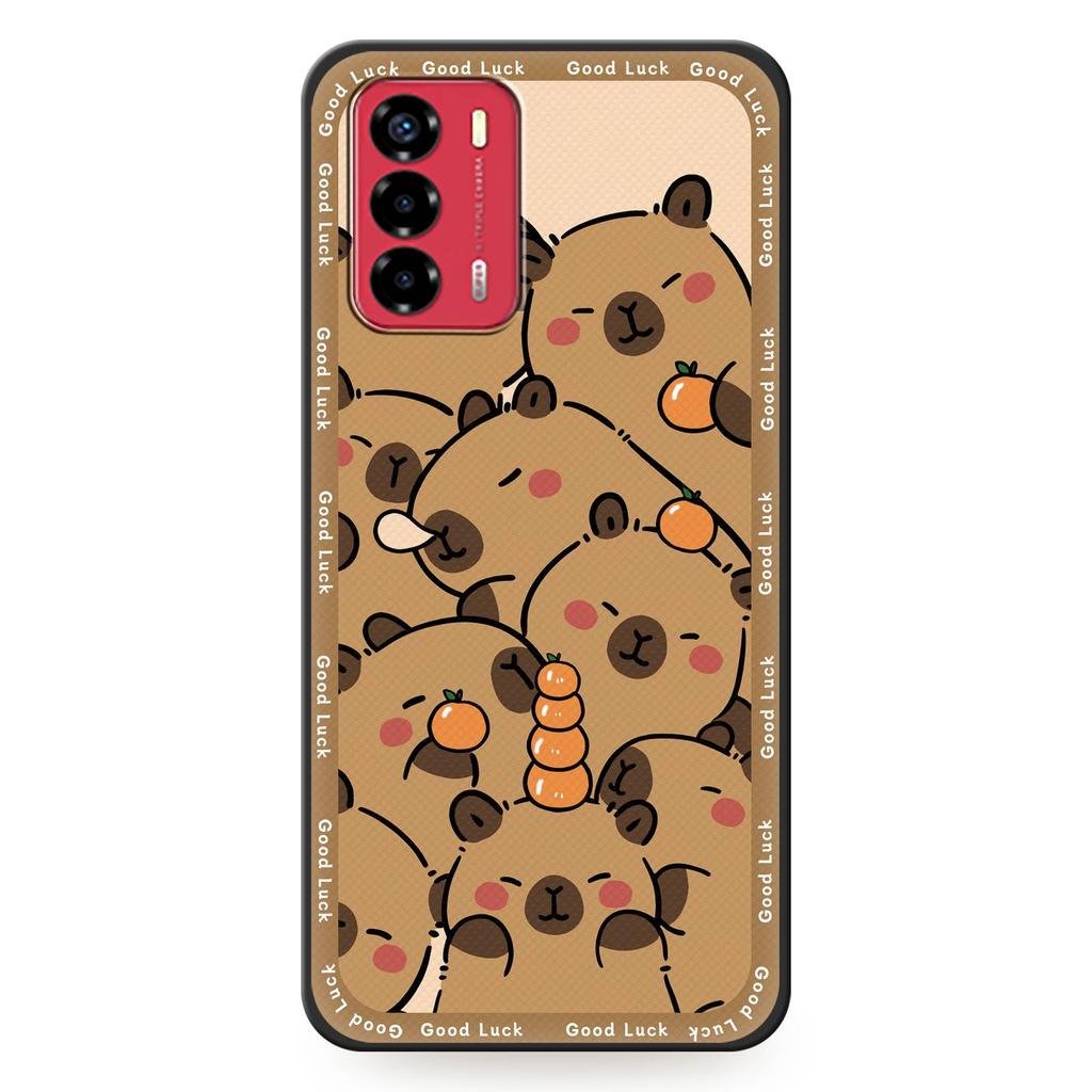 TPU Soft case Phone Case For ZTE Blade V40 Vita/A72 Phone Pouch Anti-knock Cartoon Dirt-resistant Full wrap Anti-dust