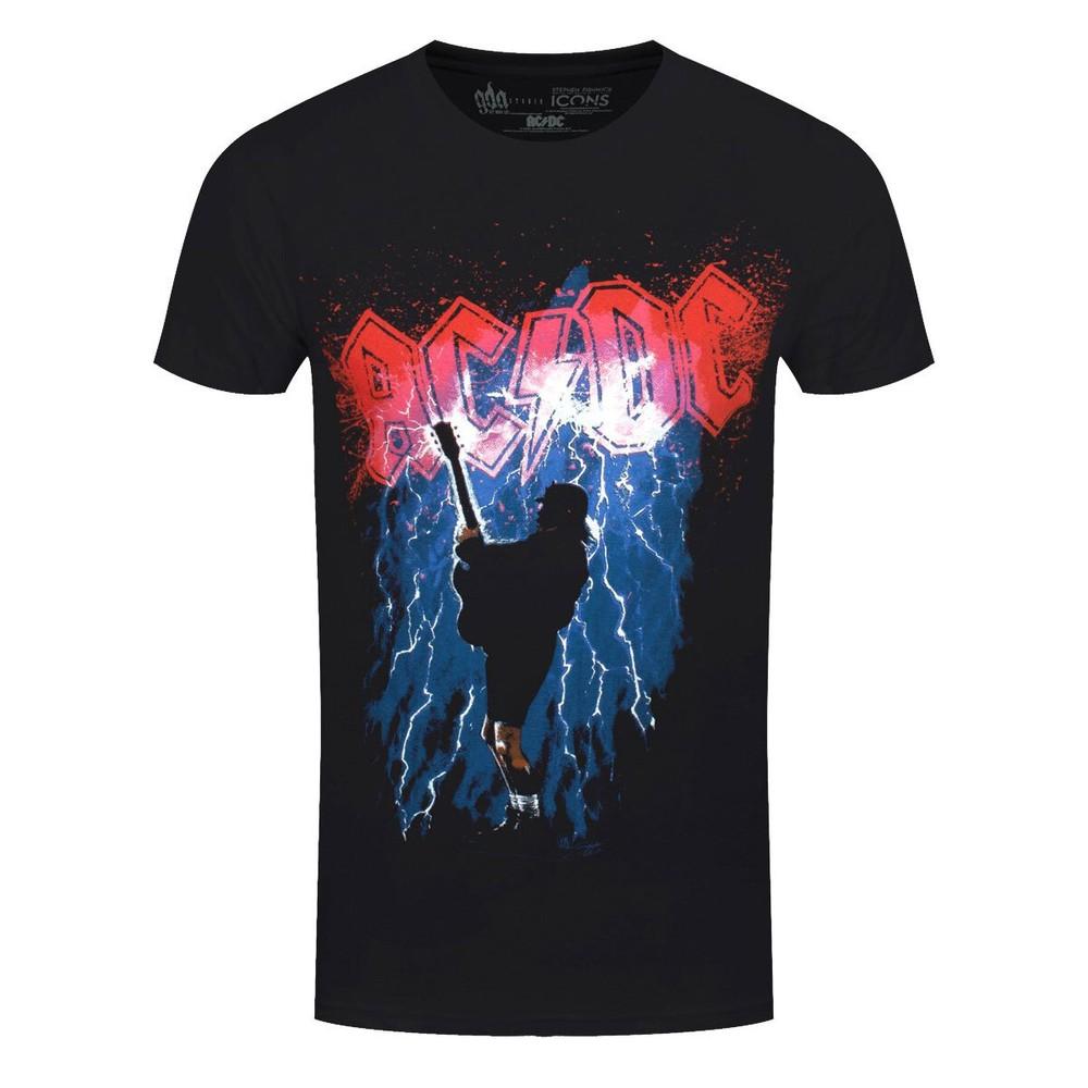 

AC/DC T-Shirt Thunderstruck ACDC Band Official Black New M