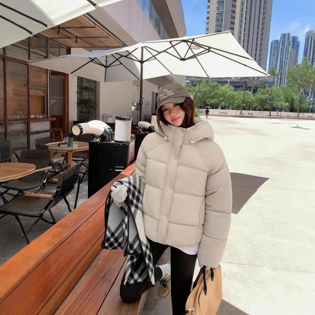 Down Cotton Clothes Winter New Korean Version Loose Women's Thin and Tall Warm Short Jacket
