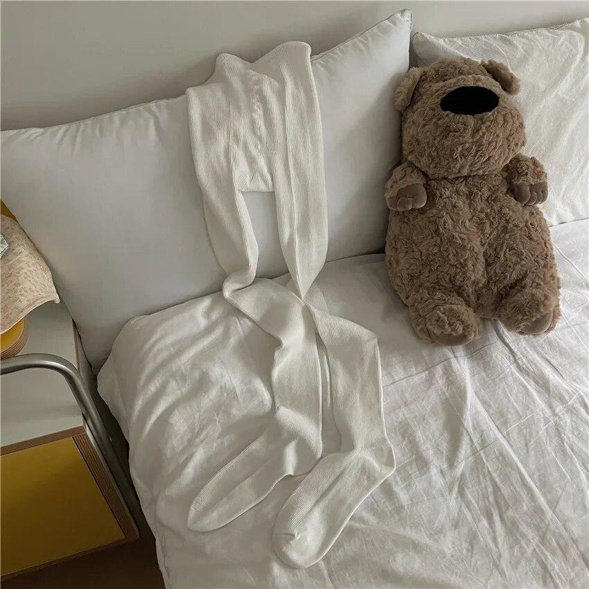 Frauen Strumpfhosen Herbst Winter Warme Oberschenkel Hohe Strümpfe Strumpfhosen Frauen Einfarbig Dessous Sexy Dünne Strumpfhosen Eng