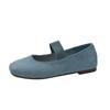 Spring New Women Flats Round Toe Shallow Elastic Band Ladies Casual Ballet Shoes Eelgant Dress Shoes