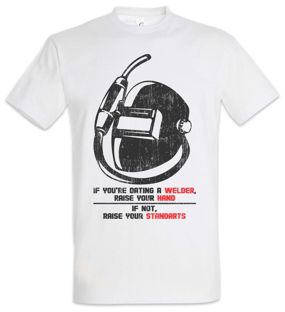 Dating A Welder Mens T-Shirt Welding Welder Welder Locksmith