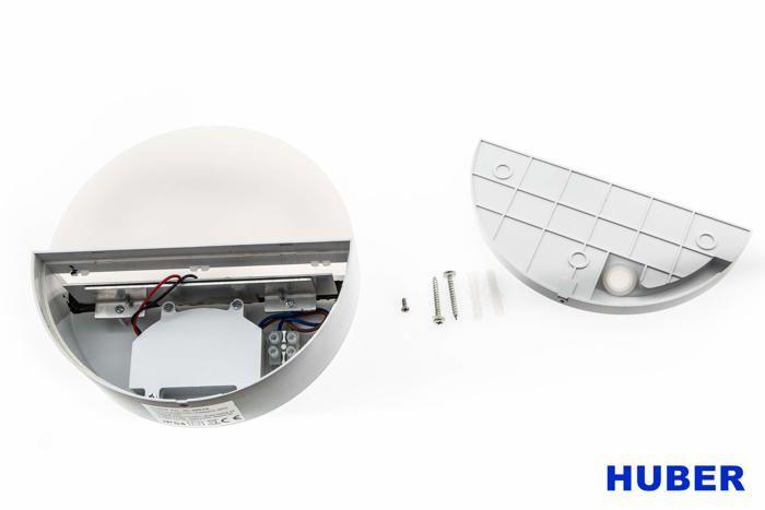 Indoor Wall Light - Huber - 30516 - Motion Detector - 10w - Ip54 - 600lm