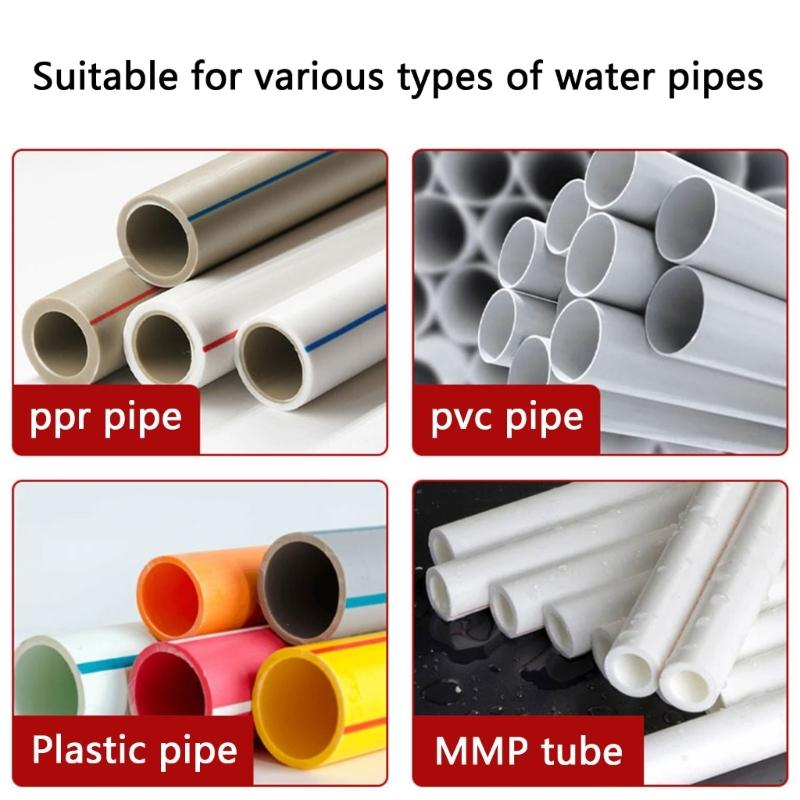 3 Stück Hochbelastbare PPRs Hebebohrer Rohrbohrer-Set mit Titanbeschichtung für reduzierten Widerstand Lange Lebensdauer