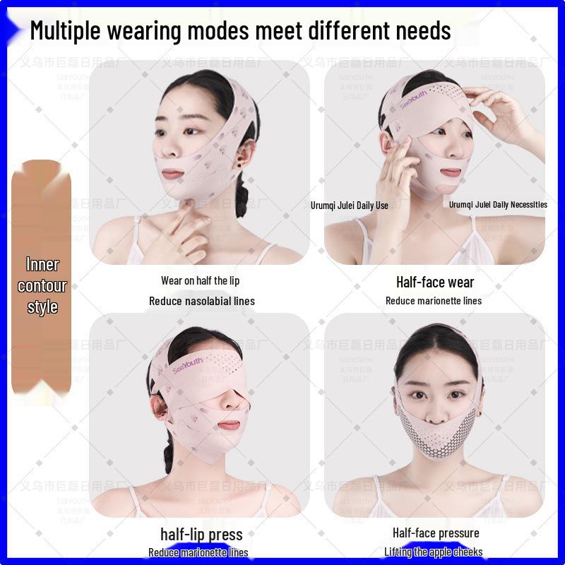 

Compact Jade Facial Sculptor: Refine, Smooth Wrinkles, Lift, and Balance Asymmetry Jade Complexion Slimming Three-in-One Gift Box *1 рожевий