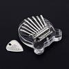 Cute Bear Shape Kalimba Acrylic Finger Pianos Transparent 8 Keys Thumb Piano with Pick Musical Instrument Gift for Girls