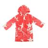 Star Baby Girls Stars Fleece Hooded Robe