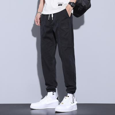 Zomer Overalls Heren Elastische Casual Broek Heren Lange Broek