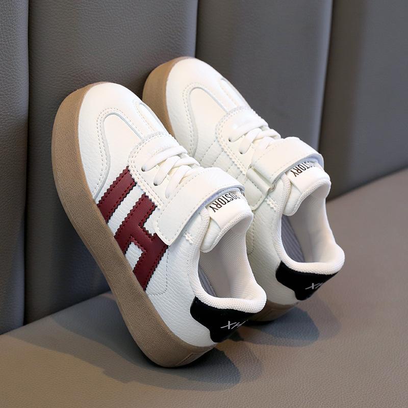 Girls' sports shoes 2025 spring and autumn new boys' board shoes breathable casual non-slip children's shoes baby white shoes