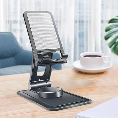 Supporto da scrivania portatile con rotazione a 360° per tablet e telefono cellulare