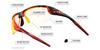 Tifosi Sunglasses Crit SMART READER Magnification 8530810538 +2.0 Approx. 1.5x M-L