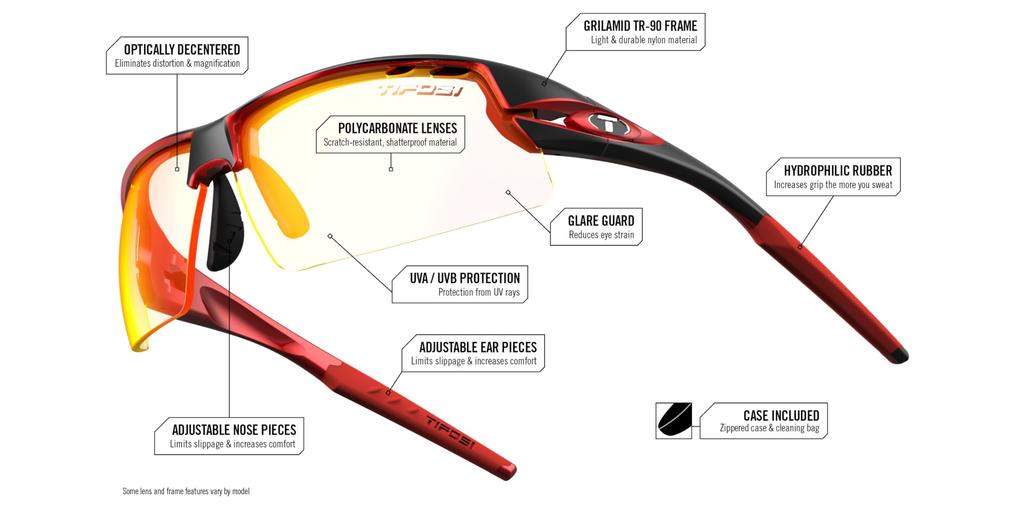 Tifosi Sunglasses Crit SMART READER Magnification 8530810538 +2.0 Approx. 1.5x M-L