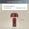 Italian Mushroom Table Lamp: Nordic Rechargeable Night Light for Restaurant, Bar, or Bedside Atmosphere.
