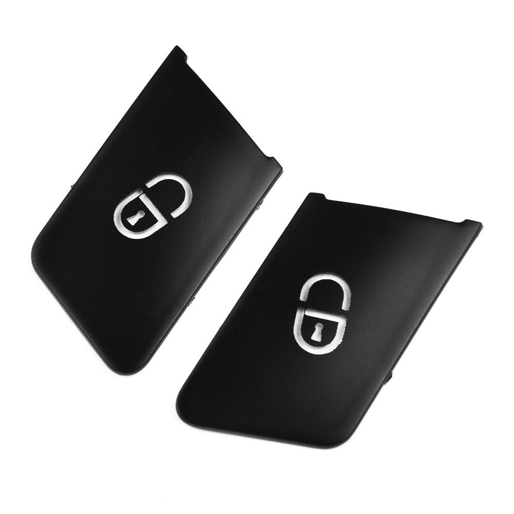 4x Car Door Lock Unlock Switch Button Covers Trim For Mercedes Benz-Class W204 W212 Door Lock Unlock Button Covers Accessories