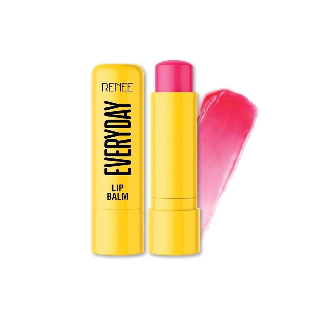 RENEE Everyday Tinted Lip Balm - Rose Petal, Heals, Moisturizes & Protects