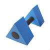 AquaFit Triangle Water Dumbbells - High Buoyancy Exercise Bar for Pool Workouts