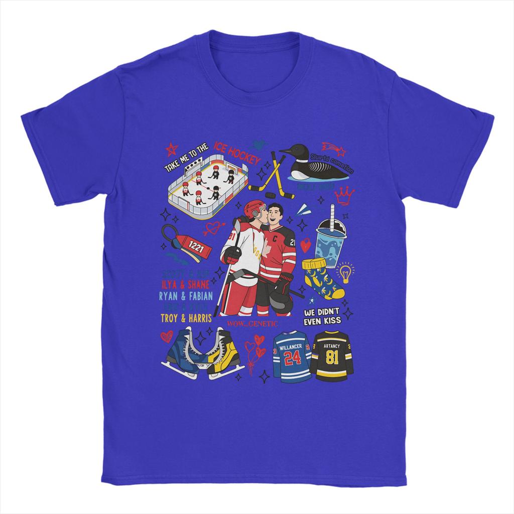 Shane Hollander 24 Ilya Rozanov 81 TShirt For Adult Summer Heated Rivalry O Neck Hip Hop Tee Shirt Oversized Wholesale Tops