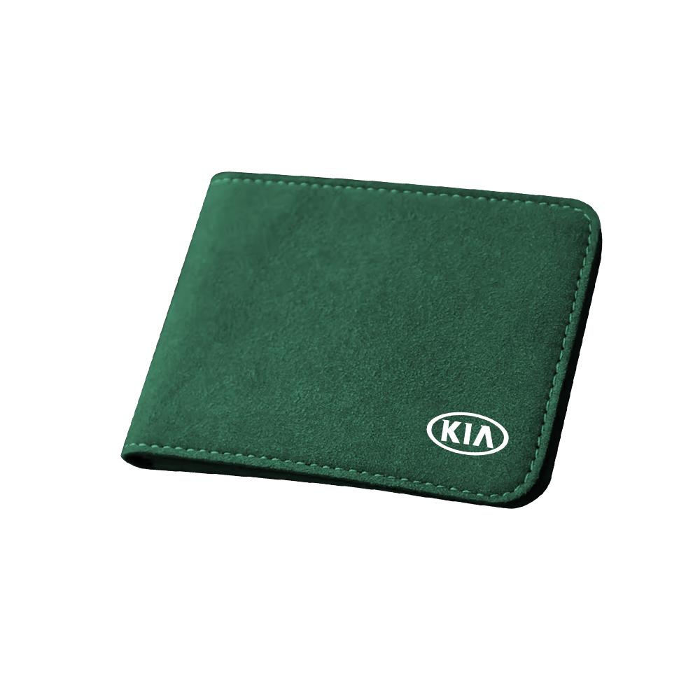 AADW1 Car Driver License Bag Auto Multi-Function Credit Card Document Case Holder For Kia Sorento Sportage Ceed Stonic Fitting Picanto