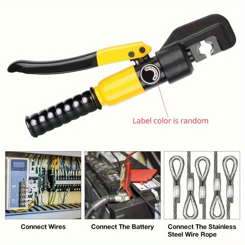 

Набор гидравлического кримпера из легированной стали, 4-70мм ² Набор шестигранных матриц Профессиональный набор гидравлического обжимного инструмента с 8 шестигранными матрицами 1set