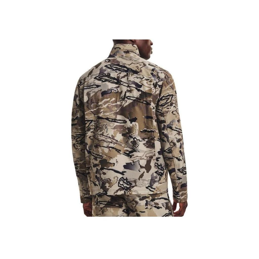 Under Armour Camouflage Stand Collar Sports Jacket Men Jackets Multicolor 1365607-999