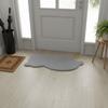 Cute Cartoon Faux Rabbit Fur Rug Solid Color Soft Fluffy Carpet Decorative Anti-slip Mat Bedroom Carpets