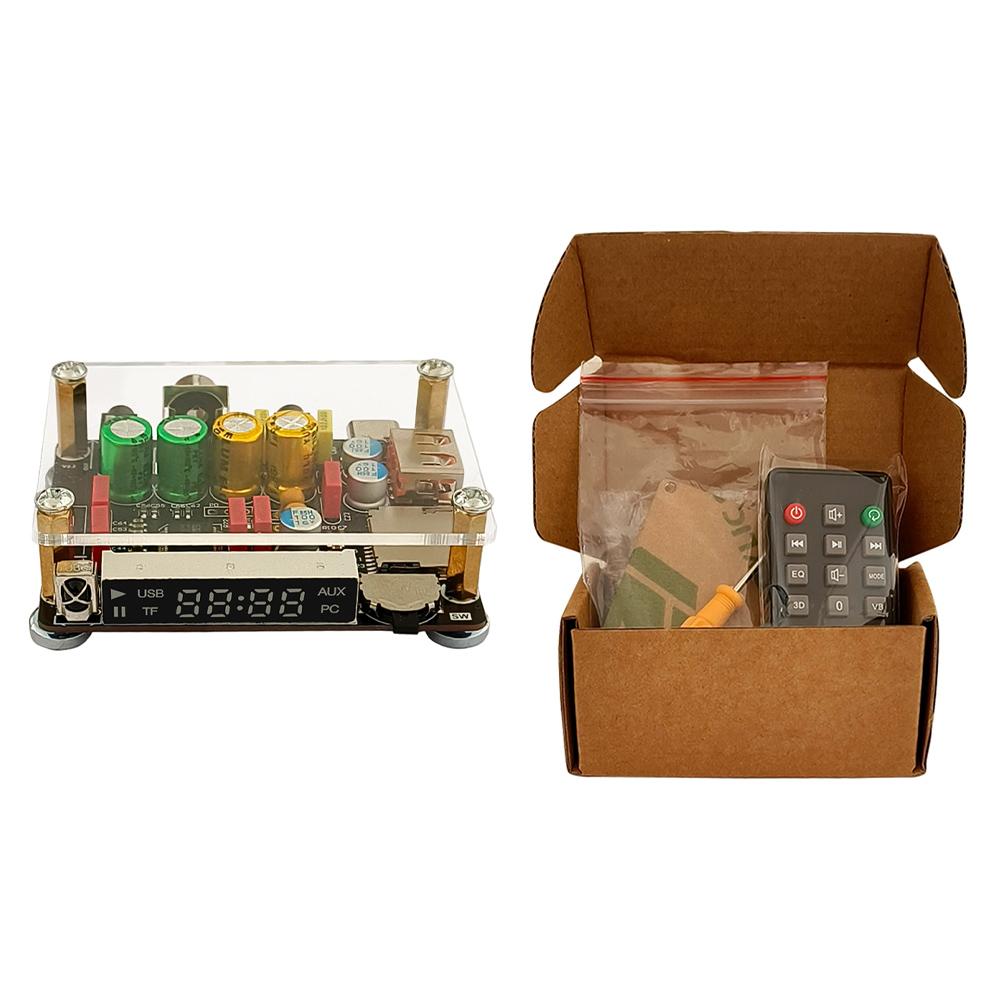 

DAM K1 лихоманка без втрат Bluetooth USB звукова карта коаксіальна плата декодування TF підсилювач потужності зовнішнє налаштування DSP