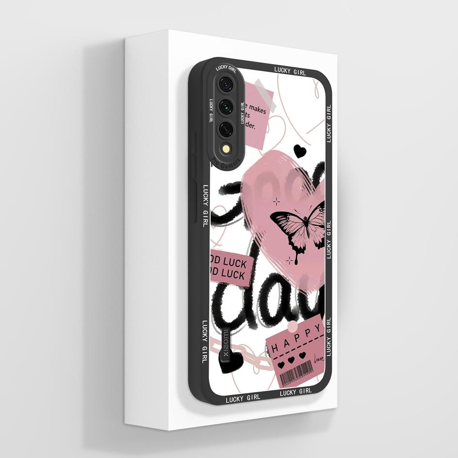 New Case For Xiaomi CC9E Civi2 Poco C3 C31 C40 C50 C55 C75 F3 F4 GT F5 F6 M2 M3 Pro Pretty Label Pattern Soft Silicone Anti Drop Shell For Xiaomi Capa