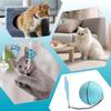 with Feather and Light Interactive Cat Ball Toy Automatic Self-playing Cat Ball  Indoor