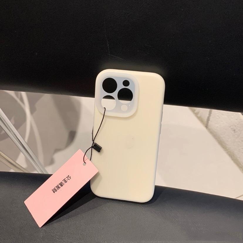 Jelly Liquid Silicone Is Suitable for iPhone17 Integrated Button Mobile Phone Case, Apple 15 All-inclusive Fine Hole Protective Case 14.