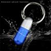Sealed Design Keychain Pill Case Waterproof Portable Pill Organizer  Outdoor Activities
