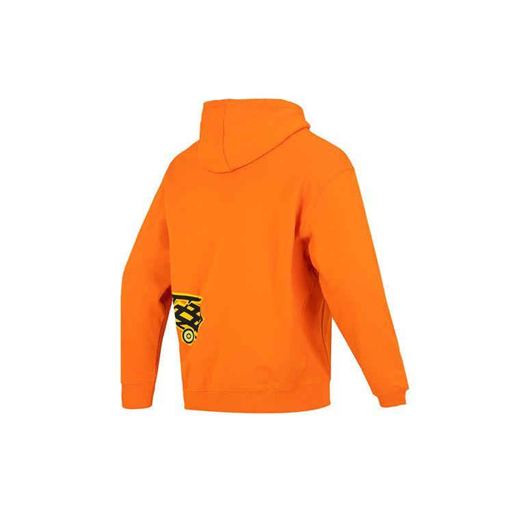 Puma Classics Street Sport Hoodie With Letter Logo Men Tops Orange 539966-23