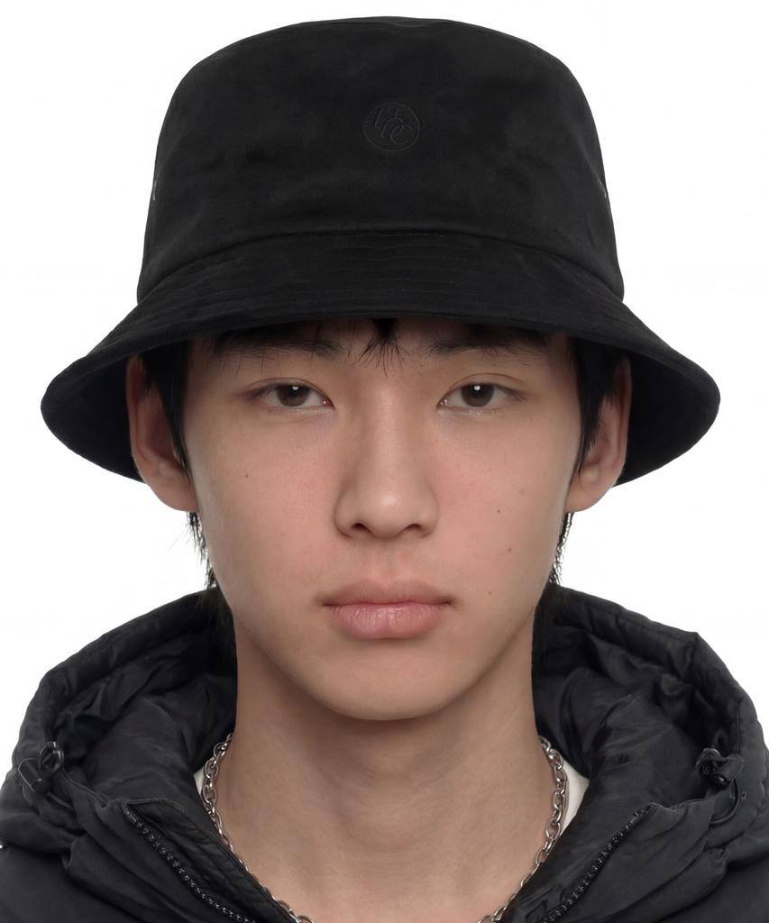 Eondeokeonteulol Velvet Bucket Hat Square Bucket / Union Udc / Black Velvet