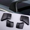 4Pcs Car Roof Rack Cover Cap Rail End Shell Black Plastic Fit For Tesla Model 3 2017 2018 2019 2020