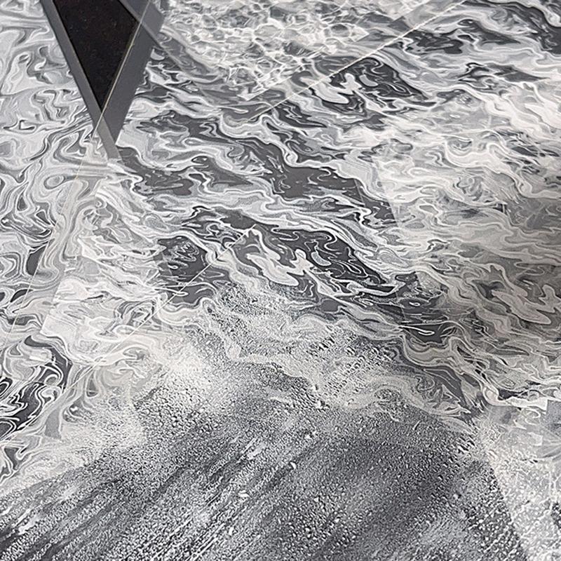 Solid Color Ultra-Thin White Sea Waves Soft Solid Color Self Adhesive Flat Nail Art Decorations Stickers Manicure Decals